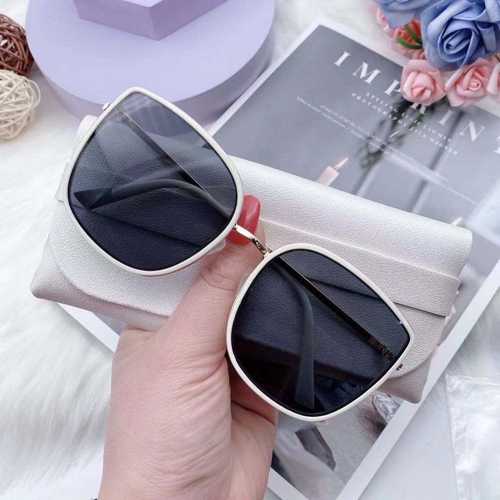 Kính Mát Gọng Vuông Thiết Kế Thời Trang Mới Cho Nam Nữ