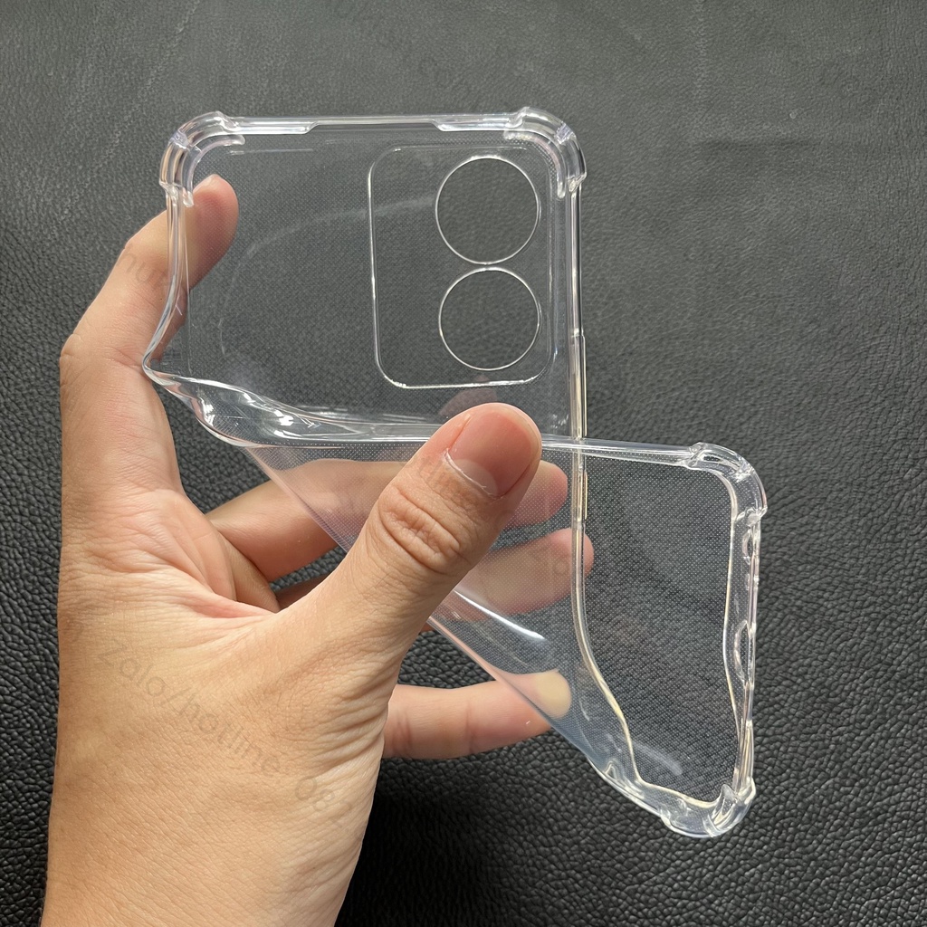 Ốp lưng Vivo Y02S 4G dẻo trong chống sốc bảo vệ cam bền đẹp