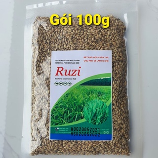 Cỏ Ruzi (Gói 100g) - Giống Cỏ Chăn Nuôi Chịu Dẫm Đạp