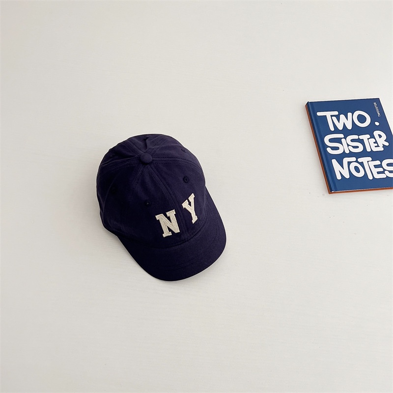 Mũ Lưỡi Trai Thêu Chữ NY Phong Cách Hàn Quốc Cho Bé