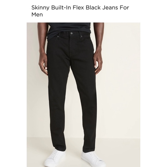 Quần jeans đen nam