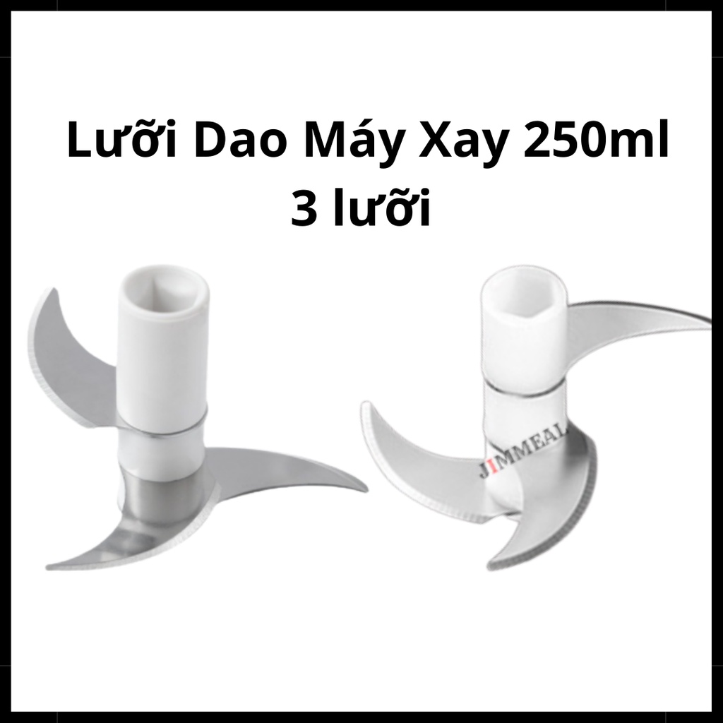 Lưỡi Dao Thay Thế Cho Máy Máy Xay Tỏi Ớt Cầm Tay Mini Sạc Điện 100ml 250ml