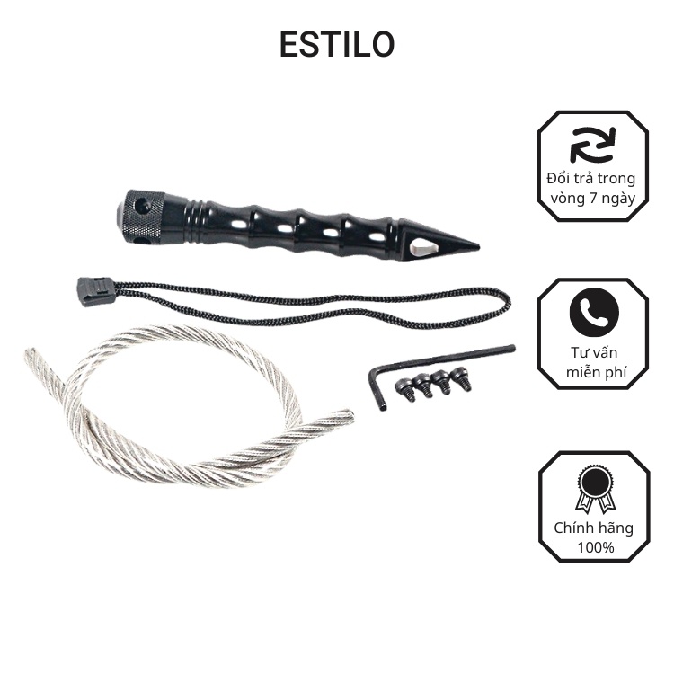 Roi cáp Stinger dụng cụ phá cửa kính trên oto khi xảy ra va chạm khẩn cấp