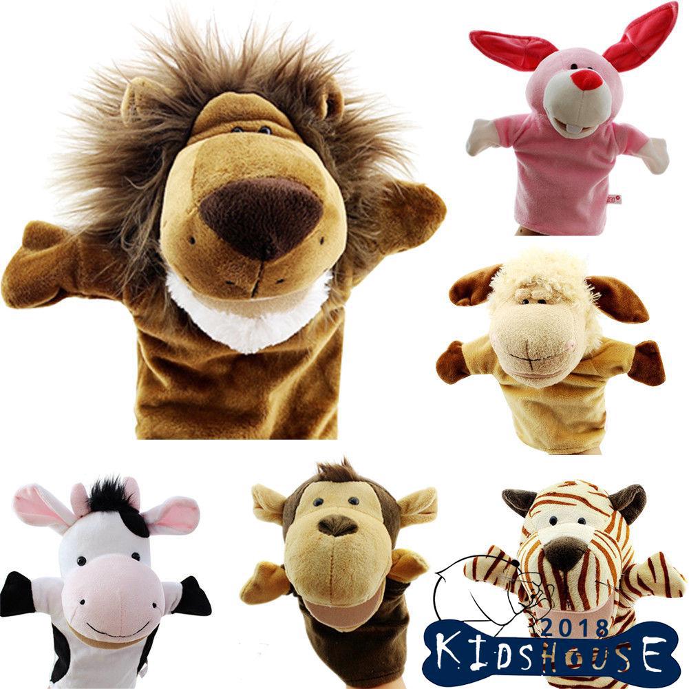 Con rối cầm tay nhiều họa tiết động vật cho bé