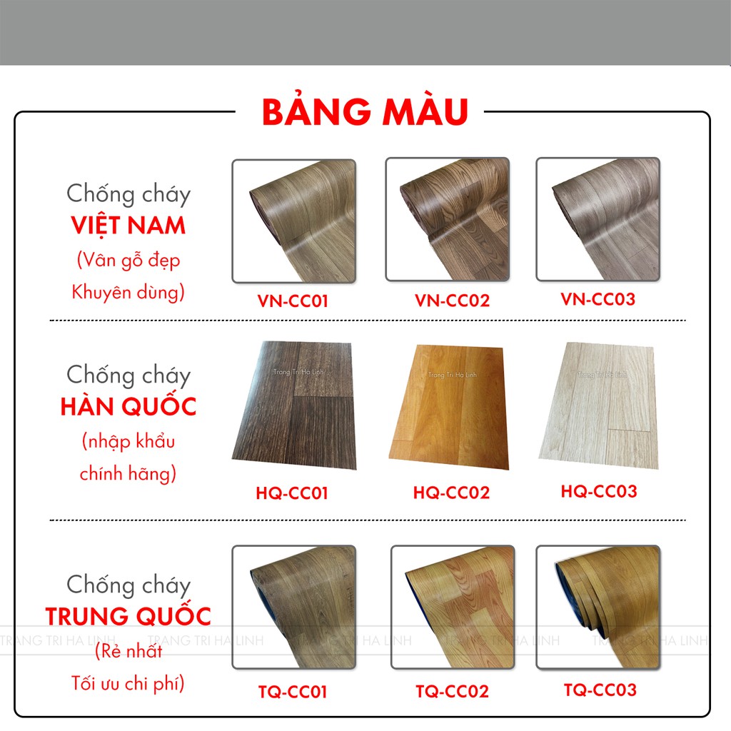 Thảm simili trải sàn vân gỗ chống cháy , thảm nhựa trải sàn cao cấp chống trơn trượt dày 1.2mm nhiều mẫu đẹp