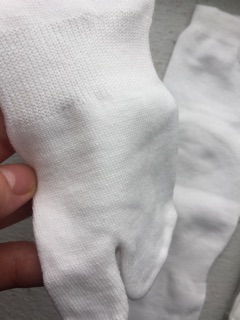 (Sẵn hàng )Tất Tabi thun cotton trắng đi geta
