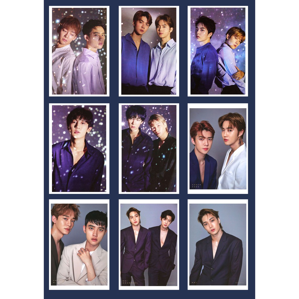 Lomo Card Ảnh EXO - SEASON GREETING 2019 ( 27 ảnh) | BigBuy360 - bigbuy360.vn