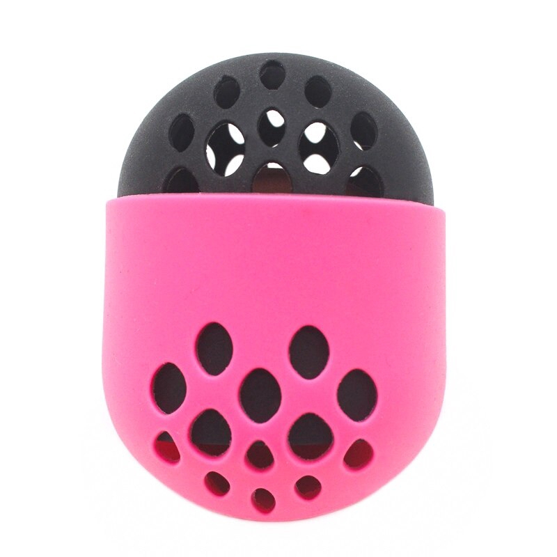 Foreverlily Cổ Phiếu Sẵn Sàng Giá Đỡ Mút Trang Điểm Hình Quả Trứng Bằng Silicon Mềm Tiện Lợi