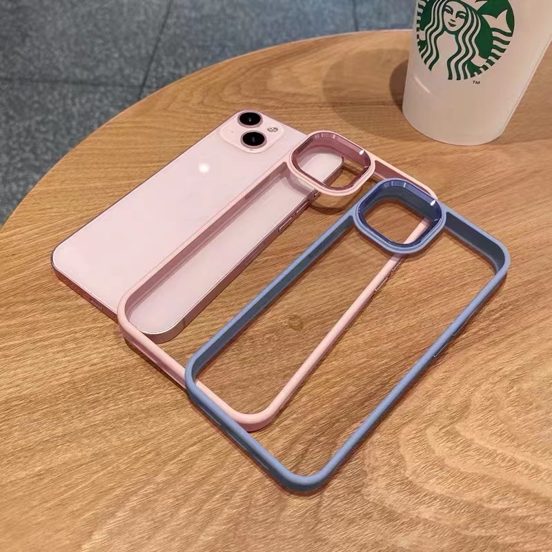 Ốp lưng iPhone Điện Thoại Armor Màu Kẹo Trong Suốt Chống Sốc Cho iphone 13 pro max 12 pro max 11 pro max
