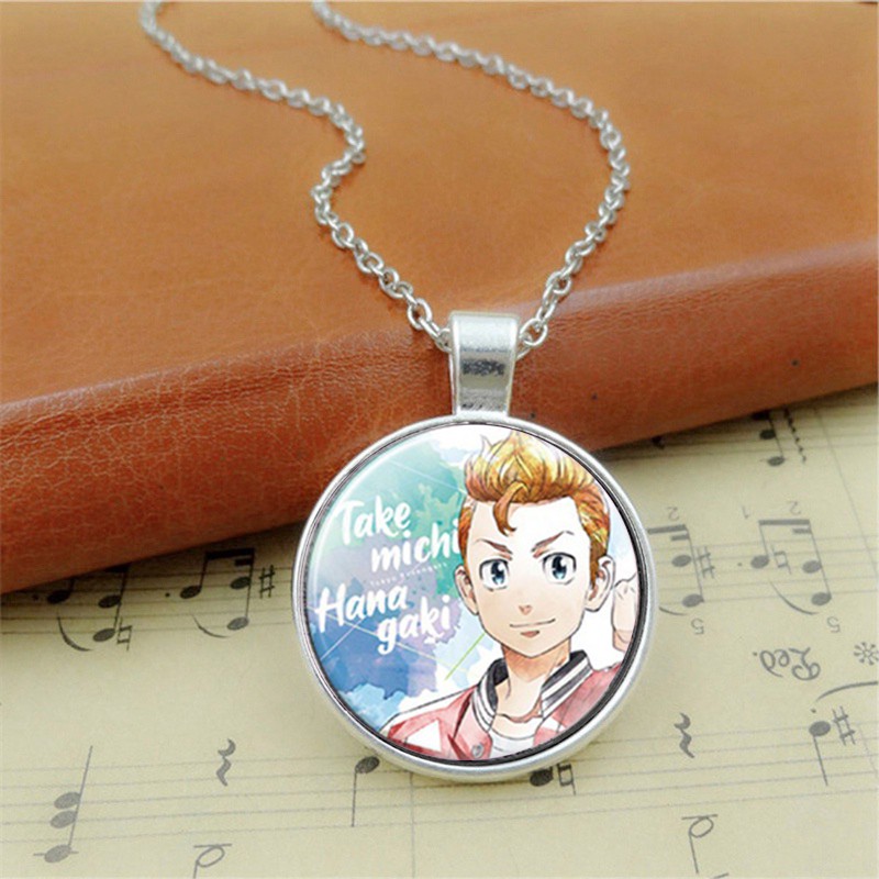Vòng cổ in hình nhân vật TOKYO REVENGERS Kịch Trường Của Takemichi thời trang anime chibi