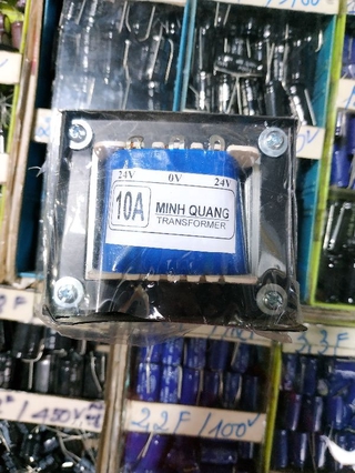 Biến áp 10 a đối xứng 24v