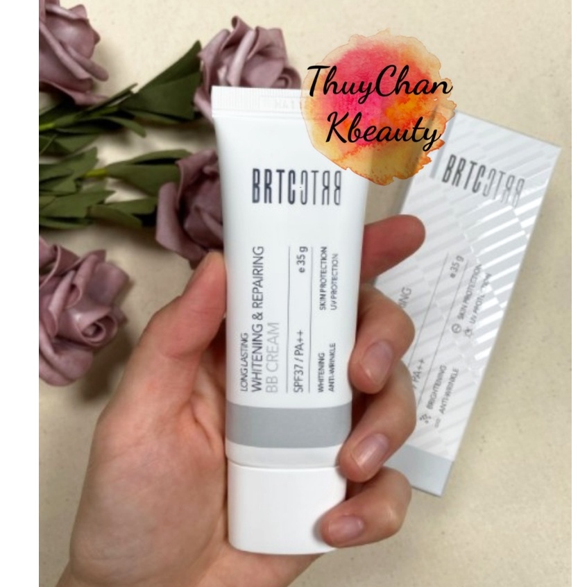 MS18 (#BRTC) Kem lót trang điểm BRTC Long Lasting Whitening&Repairing BB Cream 35gr SPF37PA++