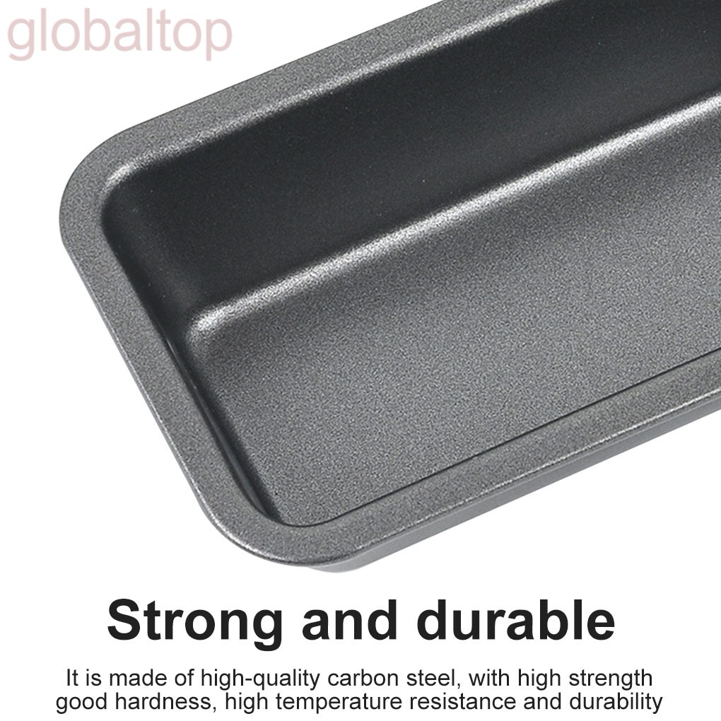 Khuôn thép carbon chống dính nướng bánh mì DIY tiện lợi