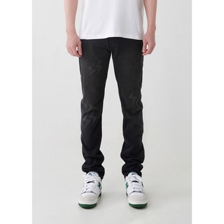Quần jean nam ống đứng lightning denim - vintage black