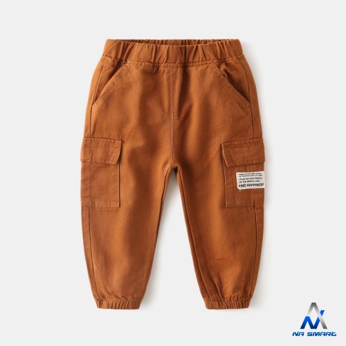 Quần Dài Kaki Jogger Cho Bé Trai Và Bé Gái size 8-23kg Kiểu Dáng Hàn Quốc