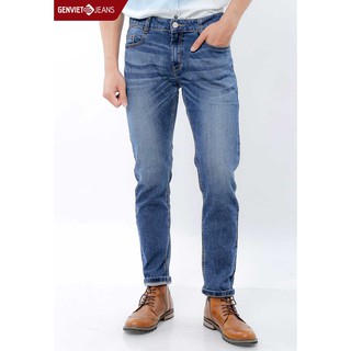 Quần dài jeans nam G011F-00388 GENVIET