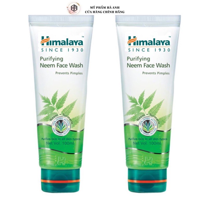 SỮA RỬA MẶT NGĂN NGỪA MỤN TRỨNG CÁ, SẠCH DẦU HIMALAYA PURIFYING NEEM FACE WASH (date T11.2021)