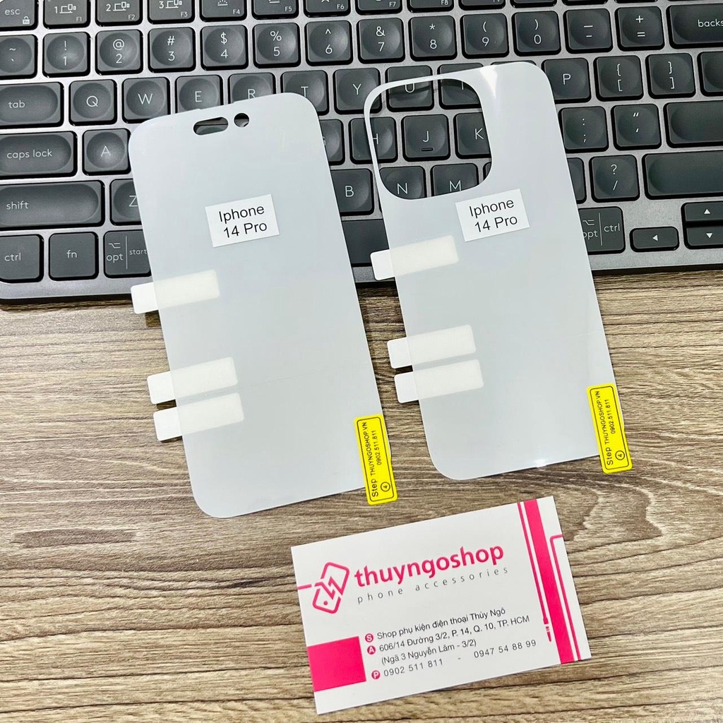 PPF trong suốt / mờ chống vân tay  iphone 14 Pro Max - iphone 14 pro - iphone 14 max - iphone 14