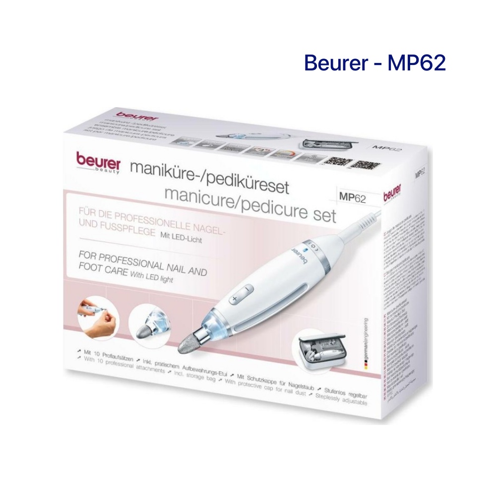 Thiết bị làm móng Beurer MP62 chính hãng - Thiết bị y tế gia đình Medifa