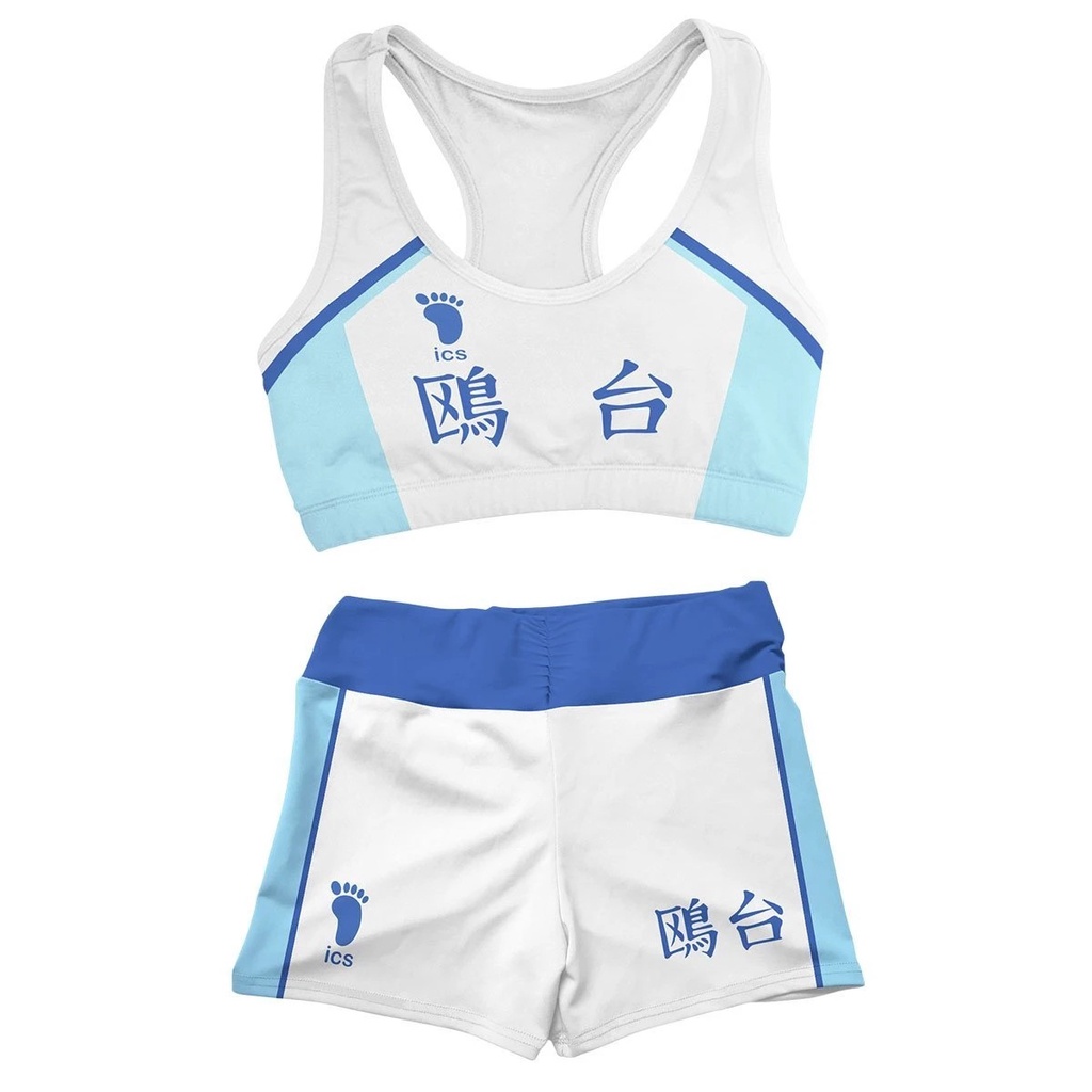 Bộ đồ bơi phong cách nhân vật hoạt hình Haikyuu Karasuno