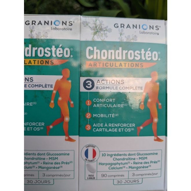 Viên uống hỗ trợ xương khớp Granios Chondrosteo 90 viên