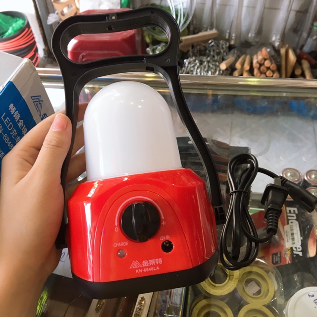 Đèn tích điện, đèn sạc KN-6848LA - hàng chính hãng có sẵn, hình ảnh do shop tự chụp, giao màu ngẫu nhiên