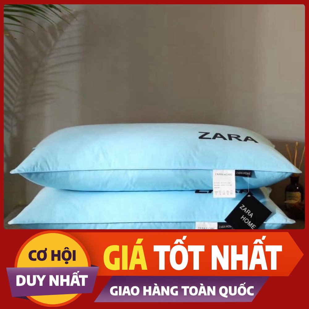 Gối lông vũ nhân tạo ZAZA HOME 50x70cm( 1 đôi)