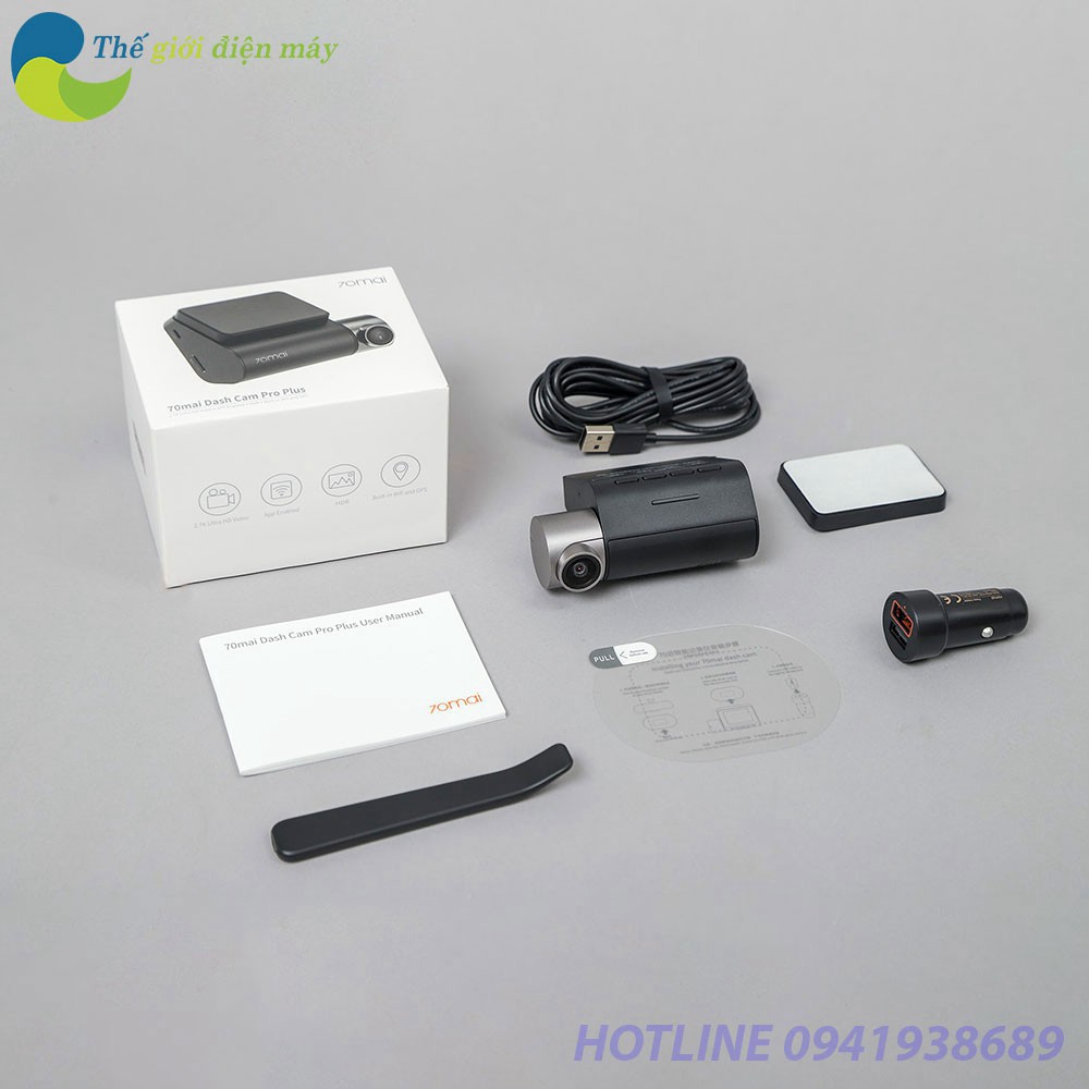 [ SALL OFF ] [Bản quốc tế] Camera hành trình ô tô XIAOMI 70MAI Pro Plus A500 tích hợp sẵn GPS - Bảo hành 6 tháng . | BigBuy360 - bigbuy360.vn