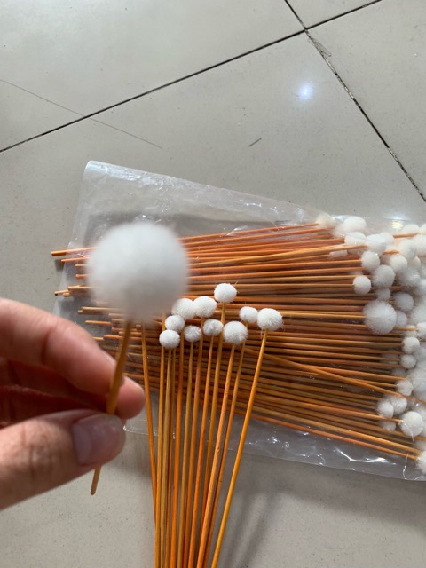 Bông se tai lông vịt bịch 100 cây