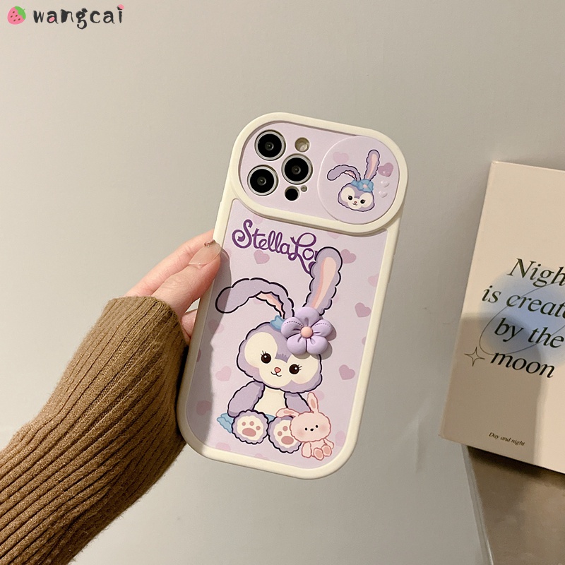 Ốp Điện Thoại Dẻo Họa Tiết Thỏ/ Hoa Tím Đơn Giản Dễ Thương Cho iPhone 13 12 11 Pro Max XS Max XR X