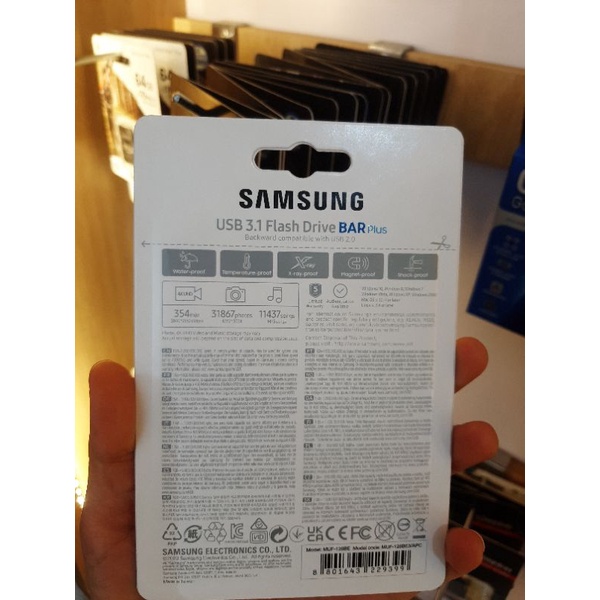 USB 3.1 Samsung Bar Plus 64Gb/ 128Gb/ 256Gb - chống nước | BigBuy360 - bigbuy360.vn
