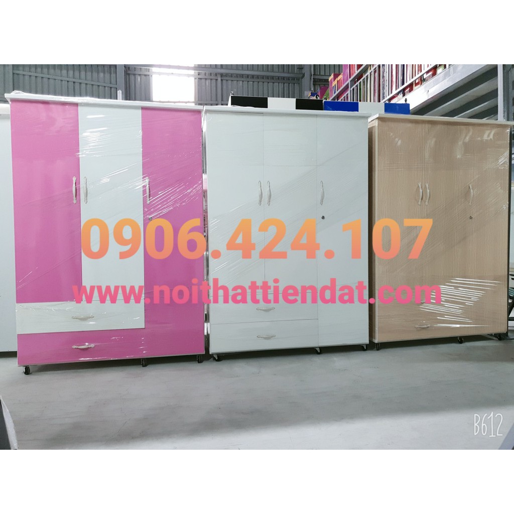 tủ nhựa 3 cánh 1m8 x 1m25 FREE SHIP HCM | BigBuy360 - bigbuy360.vn