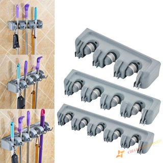 Móc treo chổi & cây lau nhà gắn tường