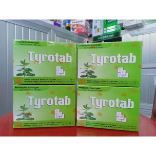 Kẹo Ngậm Tyrotab (Hộp 10 vỉ × 8 viên)