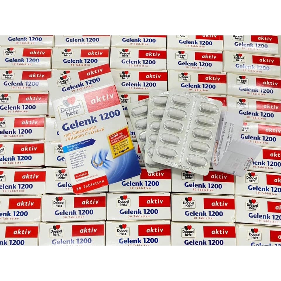 Hỗ trợ Xương khớp glucosamin gelenk 1200 đức