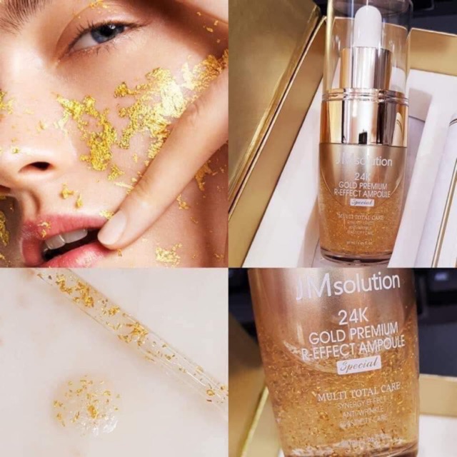 (Chính hãng) Tinh chất SERUM Cao cấp JM Solution 24k GOLD PREMIUM R-effect Ampoule Special