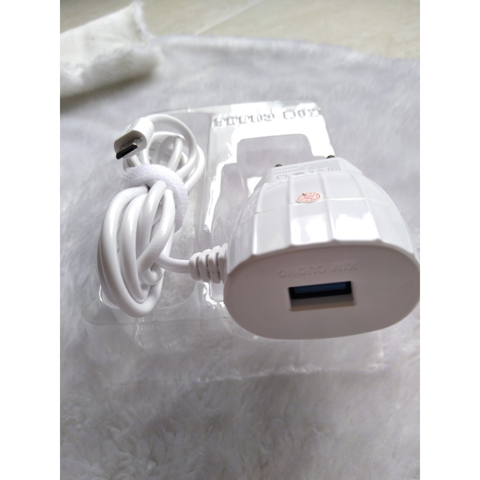 Bộ Sạc Liền Dây Android Kim Cương KMG-820-