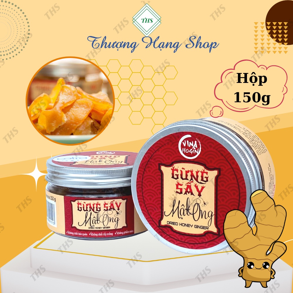 GỪNG SẤY MẬT ONG CAO CẤP PHÚC AN 150g Giúp ngủ ngon, tăng cường hệ miễn dịch