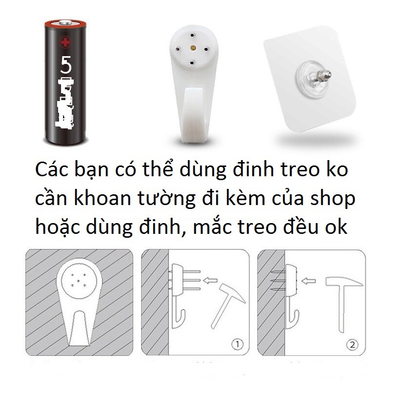 Đồng hồ treo tường quả lắc trái xoan phong cách BẮC ÂU hiện đại