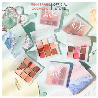 Phấn Mắt Nhũ Lameila 9 Ô Eye Shadow