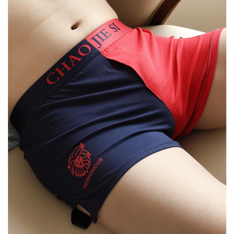 Quần Lót Boxer Dáng Rộng Chất Liệu Cotton Thoáng Khí Thoải Mái Thời Trang Mùa Hè Cho Nam C526
