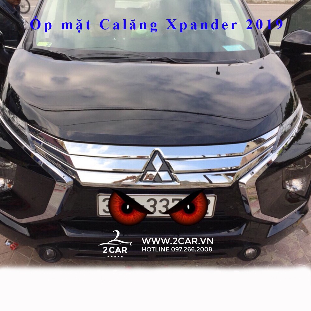 Ốp Mặt Ca Lăng độ, calang xe Xpander 2018- 2019 mạ crom cao cấp