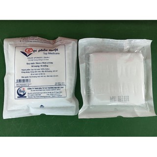Gạc đắp mặt spa, phẫu thuật 10*10*8 lớp