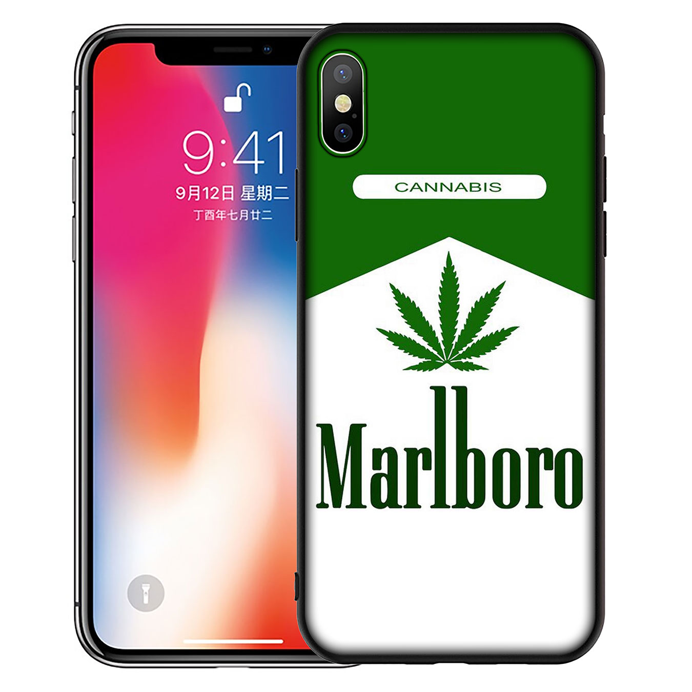 Ốp điện thoại silicon mềm hình B58 marlboro cho Huawei P30 Pro Lite Y6 Y7 Y9 Prime 2019 2018 Y9Prime