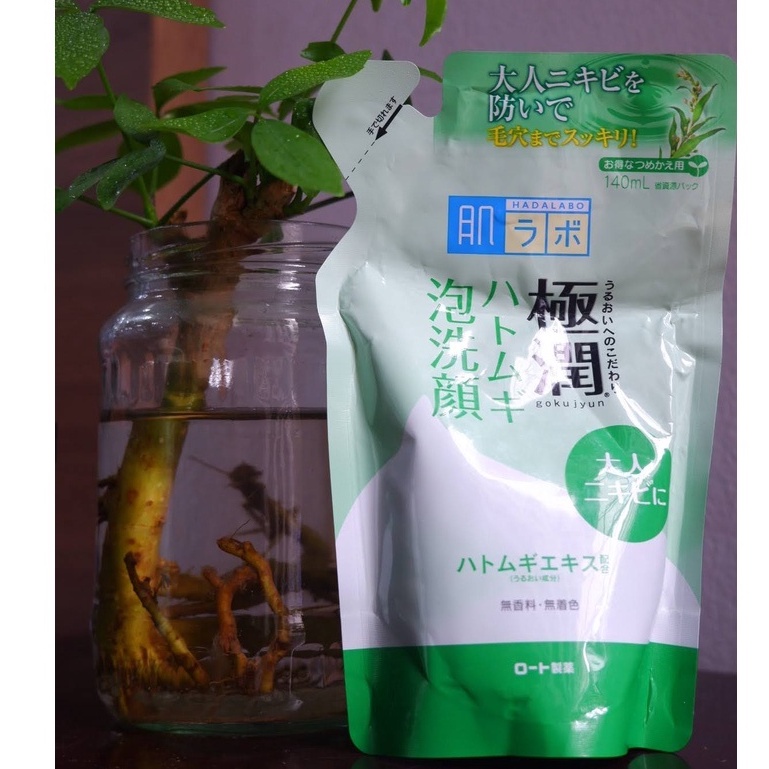 Sữa rửa mặt Hada.labo dạng bọt / Có túi refill tiện lợi và tiết kiệm