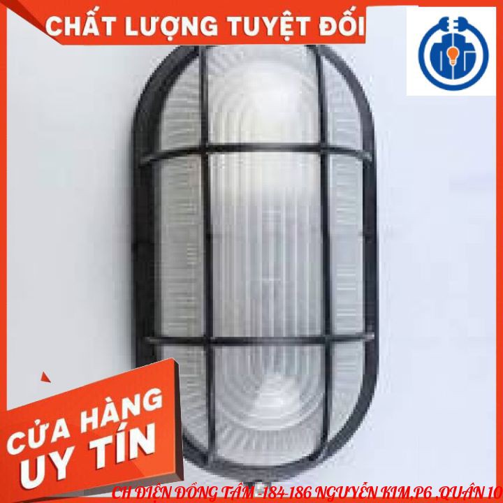 Đèn Chống Cháy Nổ Ốp tường ,Đèn dùng phòng Xông Hơi -Tặng Kèm Bóng LED Cao Cấp 7W MPE