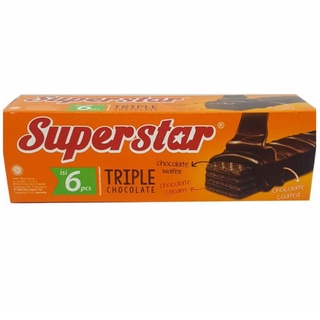 Bánh xốp kem Superstar chocolate