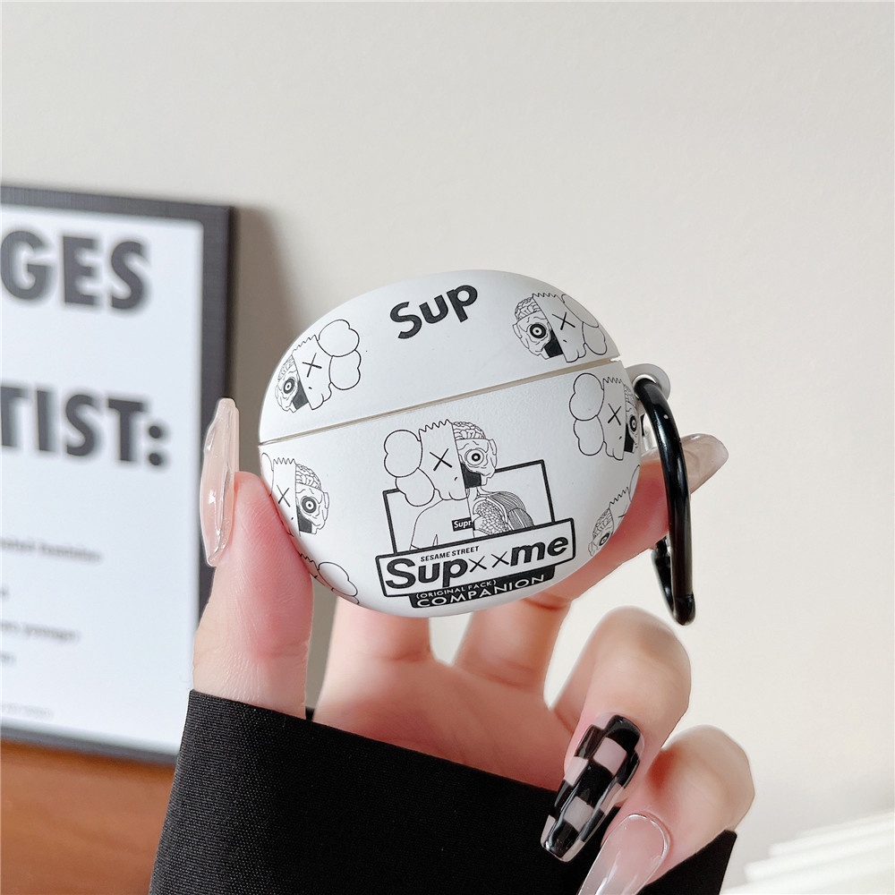 Vỏ Bọc Hộp Sạc Tai Nghe Mềm Hình Pikachu &amp; Spaceman Cho Edifier Q2