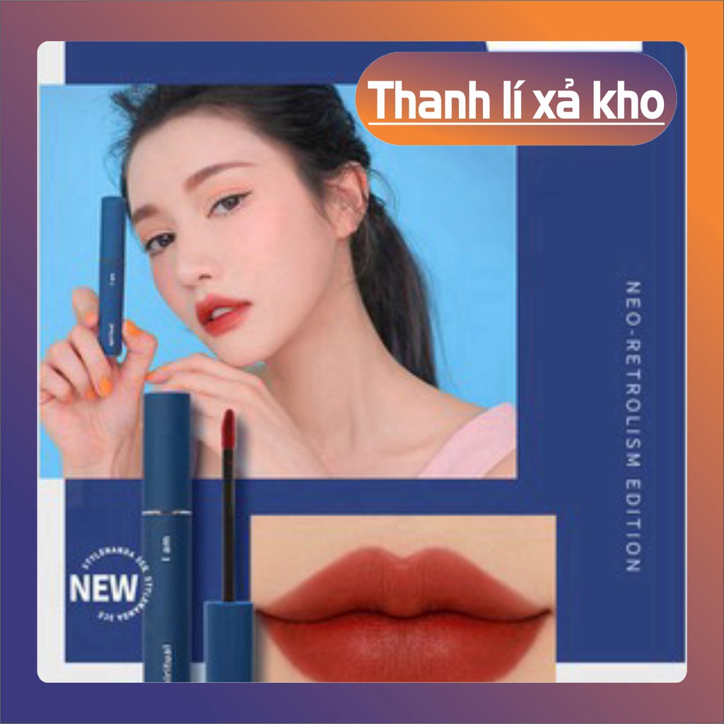 (Thanh Lý) [ Có sẵn ] Son Kem 3CE Speak Up Vỏ Xanh - Classic Blue Hot trend 2020 [ HÀNG CHÍNH HÃNG CHECK CODE ]