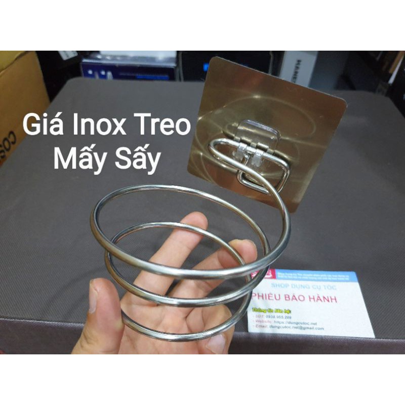 Kệ Treo Máy Sấy Inox 304, Giá Treo Mấy Sấy Inox Cao Cấp Chịu Lực Tốt.